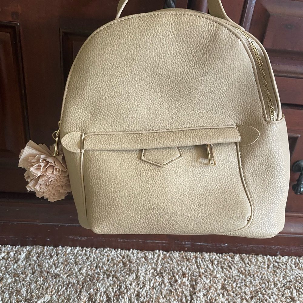 Elegant Tan Backpack for Women